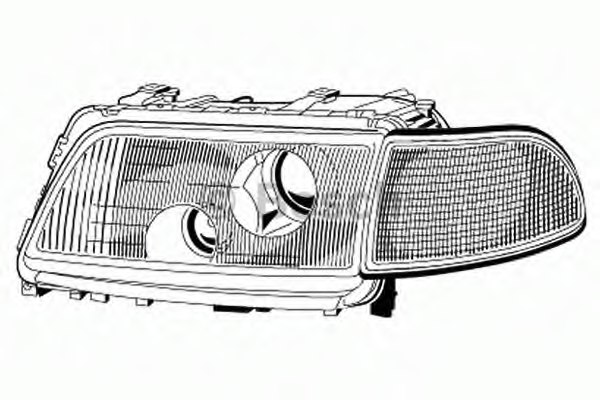 BOSCH 1 307 022 179 Headlight